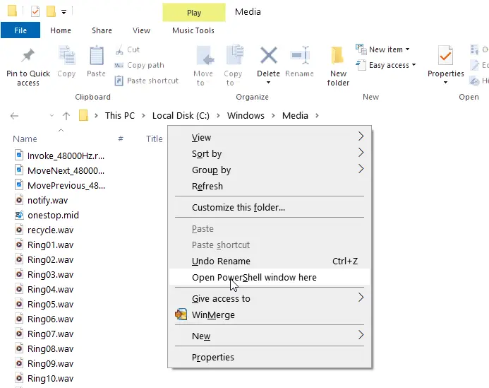 Open PowerShell