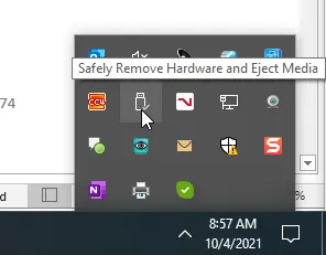 Safely Remove Hardware