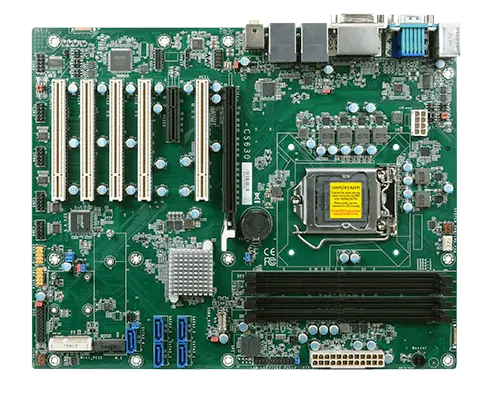 Computer motherboard with multiple PCI slots