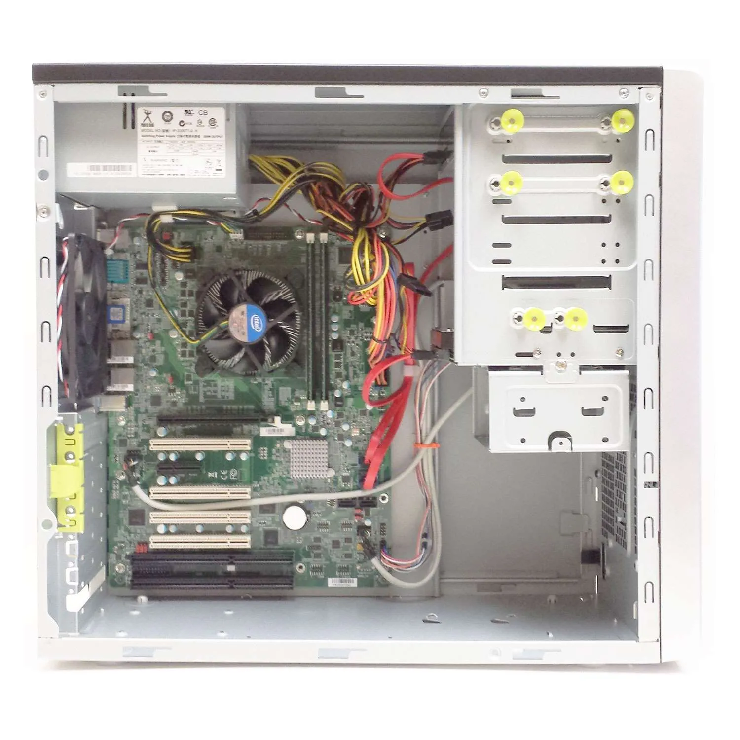 Interior of RamPC 2 ISA slot industrial computer