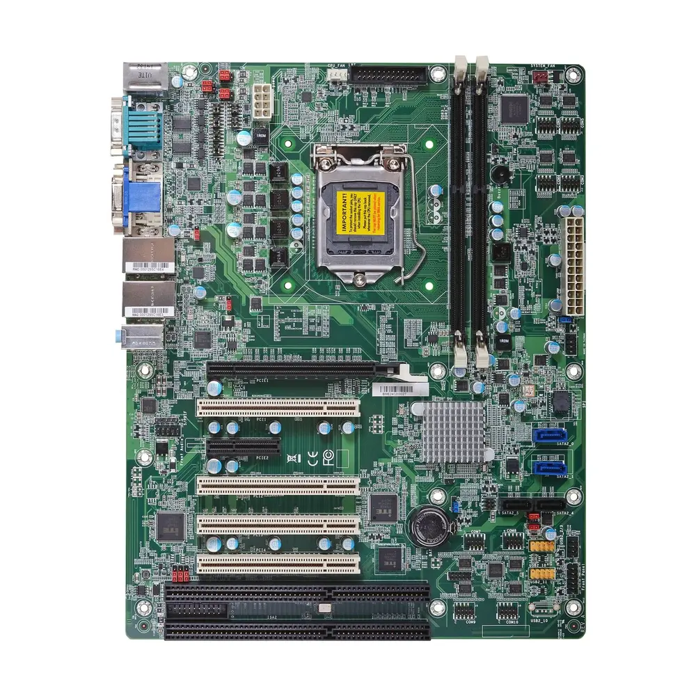 Industrial motherboard with 2 ISA slots Industrial motherboard with 2 ISA slots